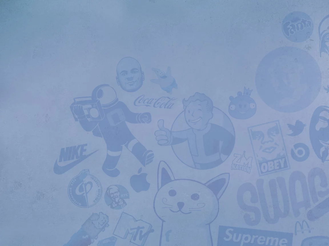 fallout, nike, supreme, superman, brand, obey, mcdonalds