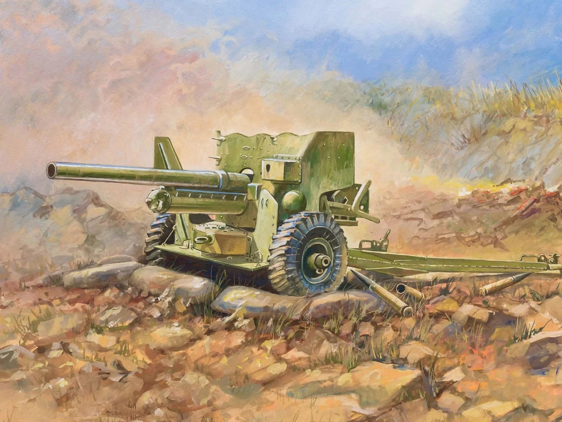 пушка, арт, британская, mk-ii, 6 фунтовая, противотанковая