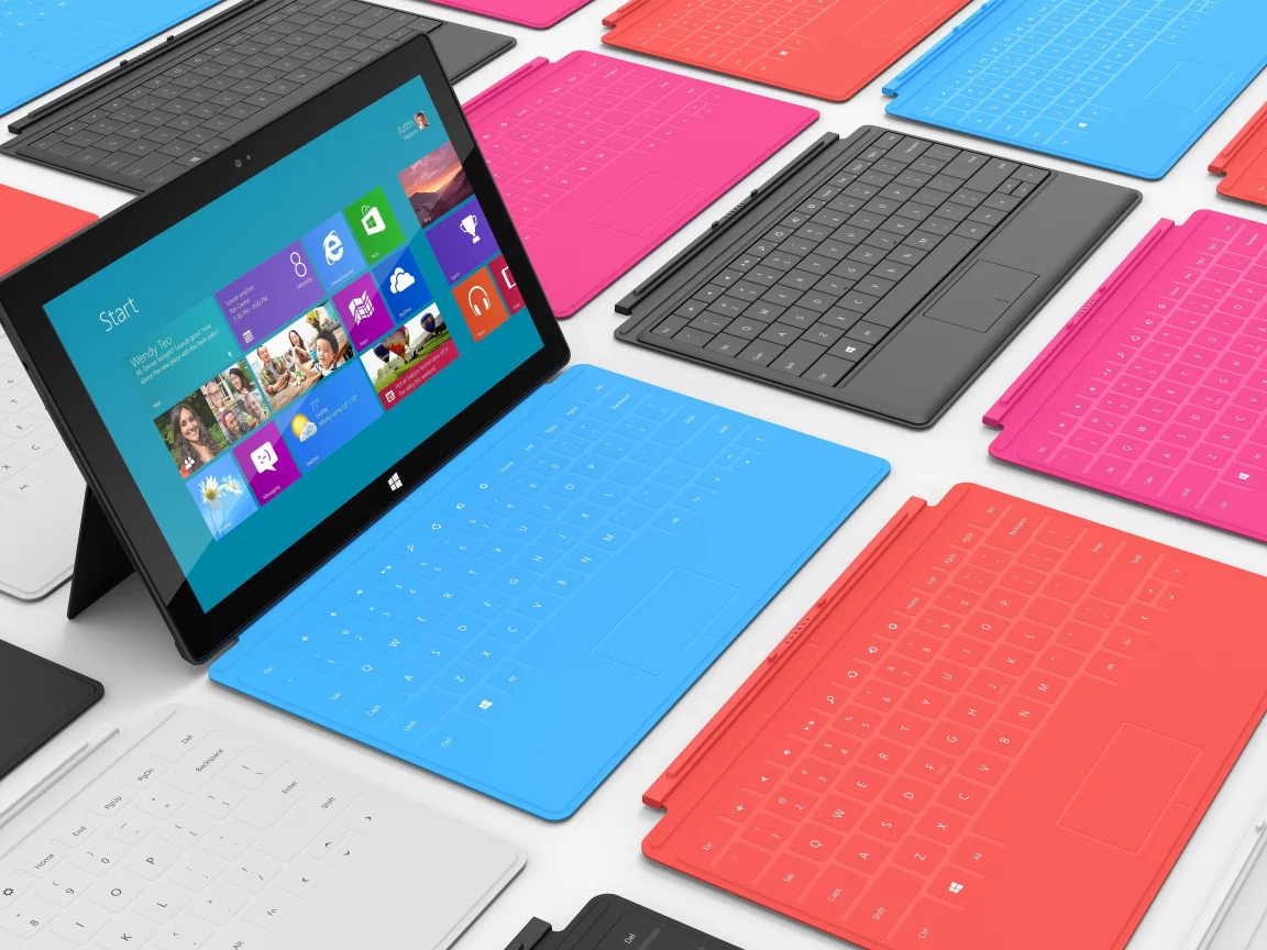 планшет, windows 8, клавиатура, microsoft, surface
