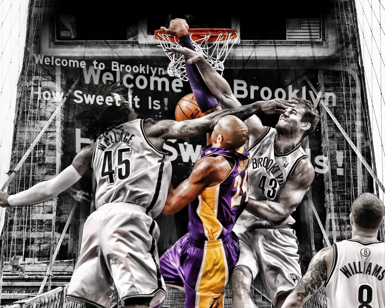 nets, deron williams, gerald wallace, kris humphries, кольцо, lakers, kobe bryant