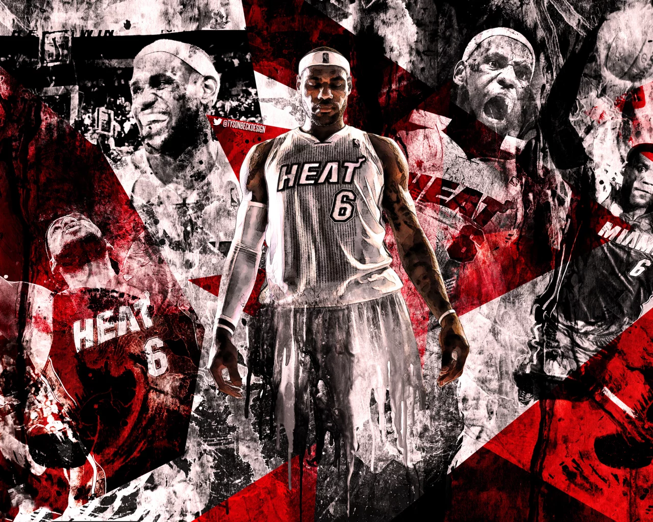 heat, леброн джеймс , miami, lebron james, 6, nba, баскетбол, фон