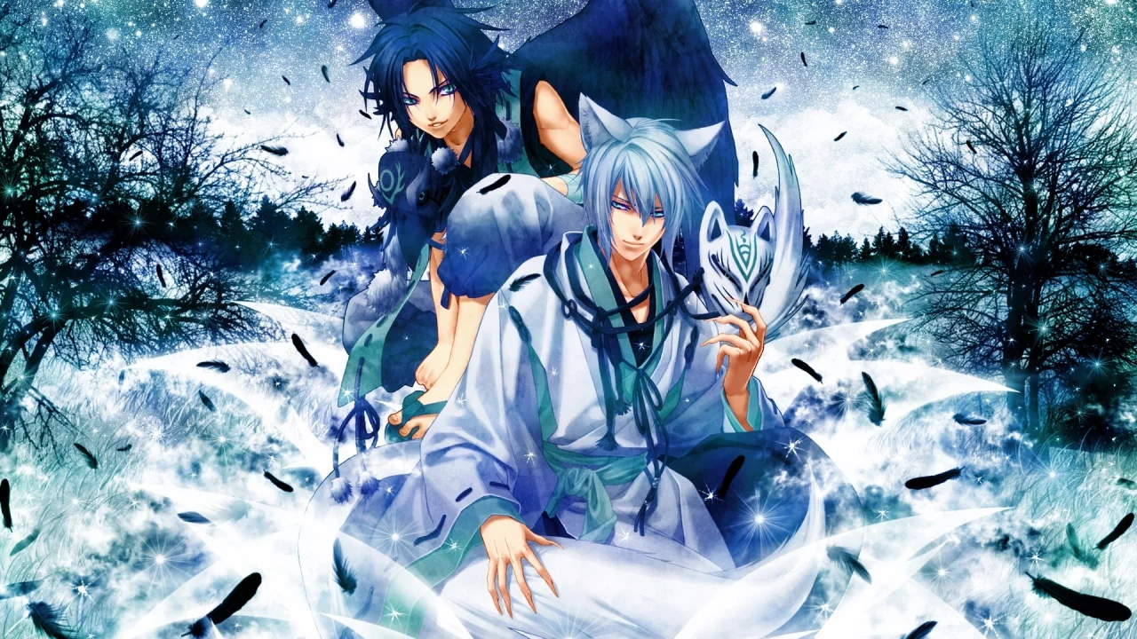 алые осколки, игра, снег, hisui no shizuku hiiro no kakera 2, зима, ps2