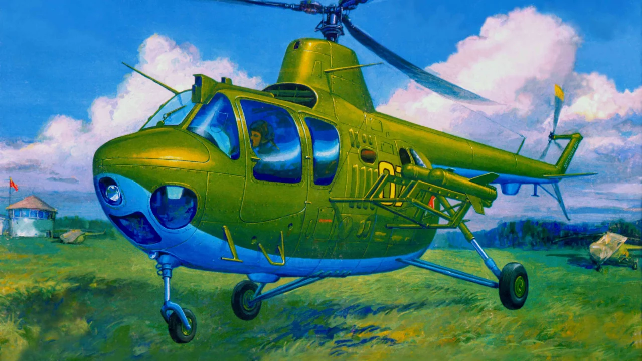 арт, ми-1му, легкий, ударный, многоцелевой, вертолет