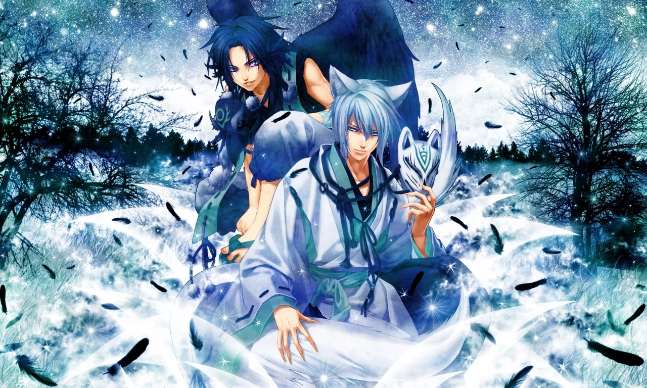 алые осколки, игра, снег, hisui no shizuku hiiro no kakera 2, зима, ps2