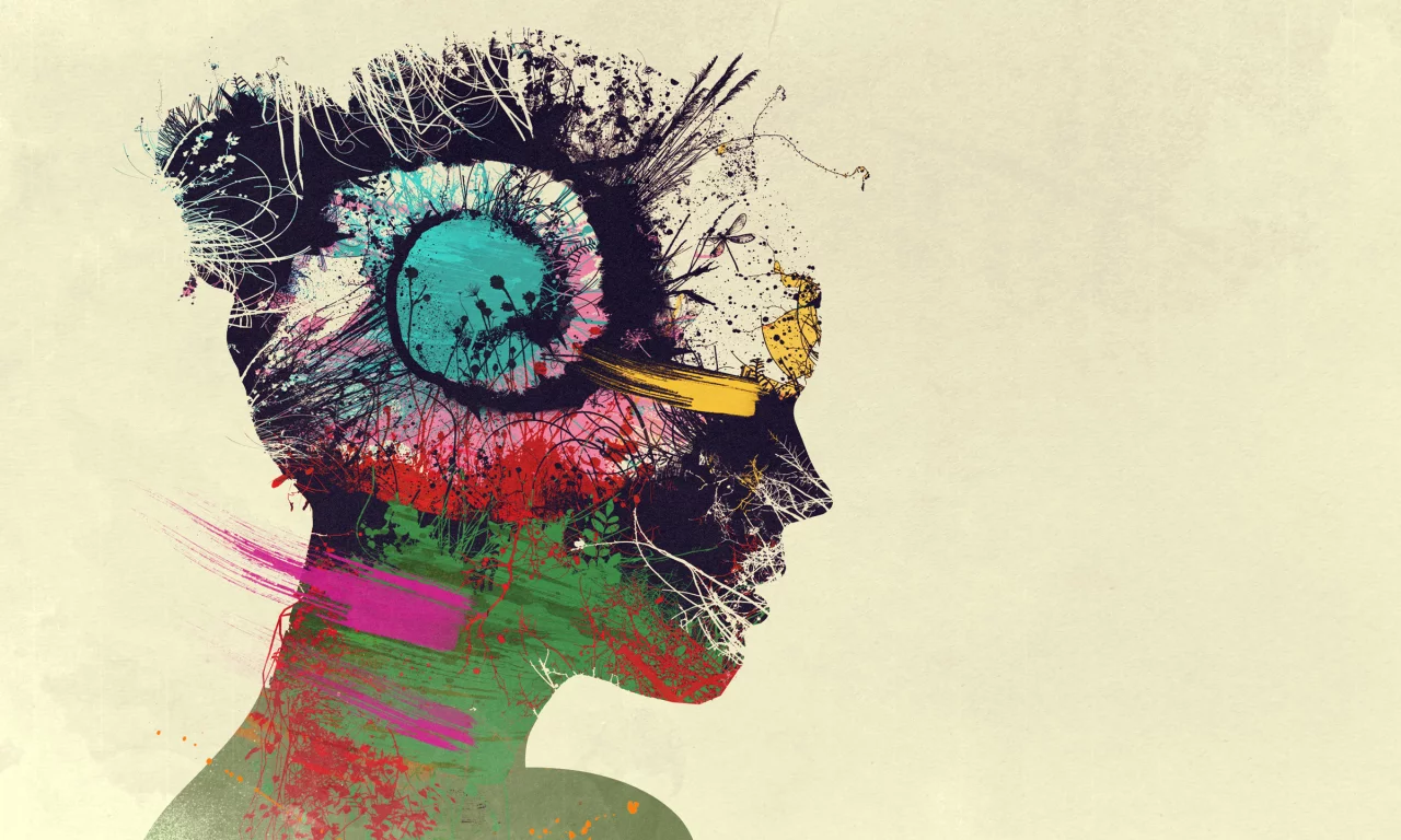 мысли, psychedelic, девушка, разум, girl