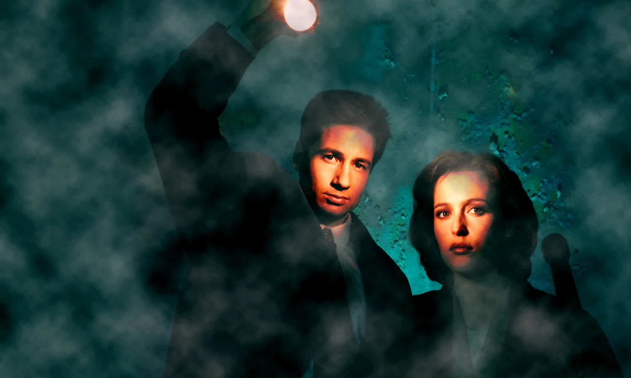the x files, gillian anderson, david duchovny, секретные материалы