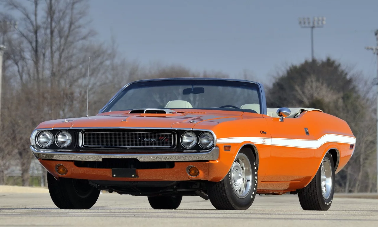 1970, challenger, ретро, мускул кар, кабриолет, muscle car, додж, dodge