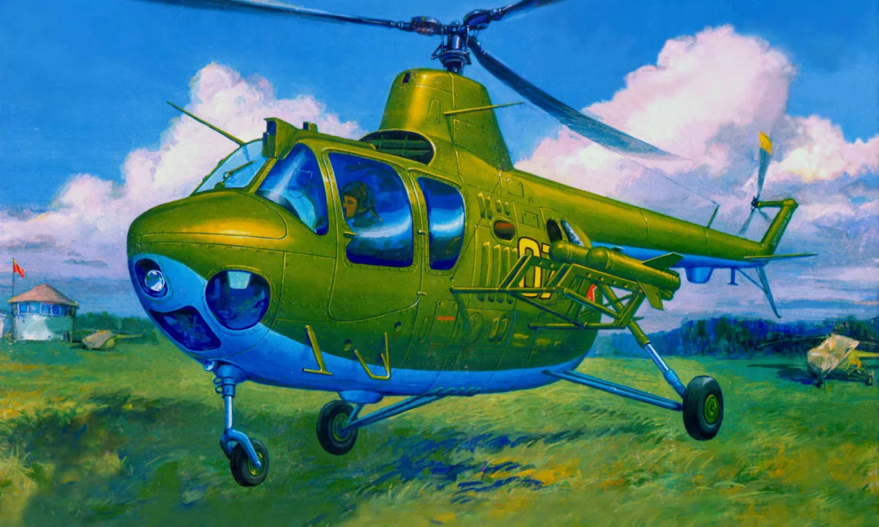 арт, ми-1му, легкий, ударный, многоцелевой, вертолет