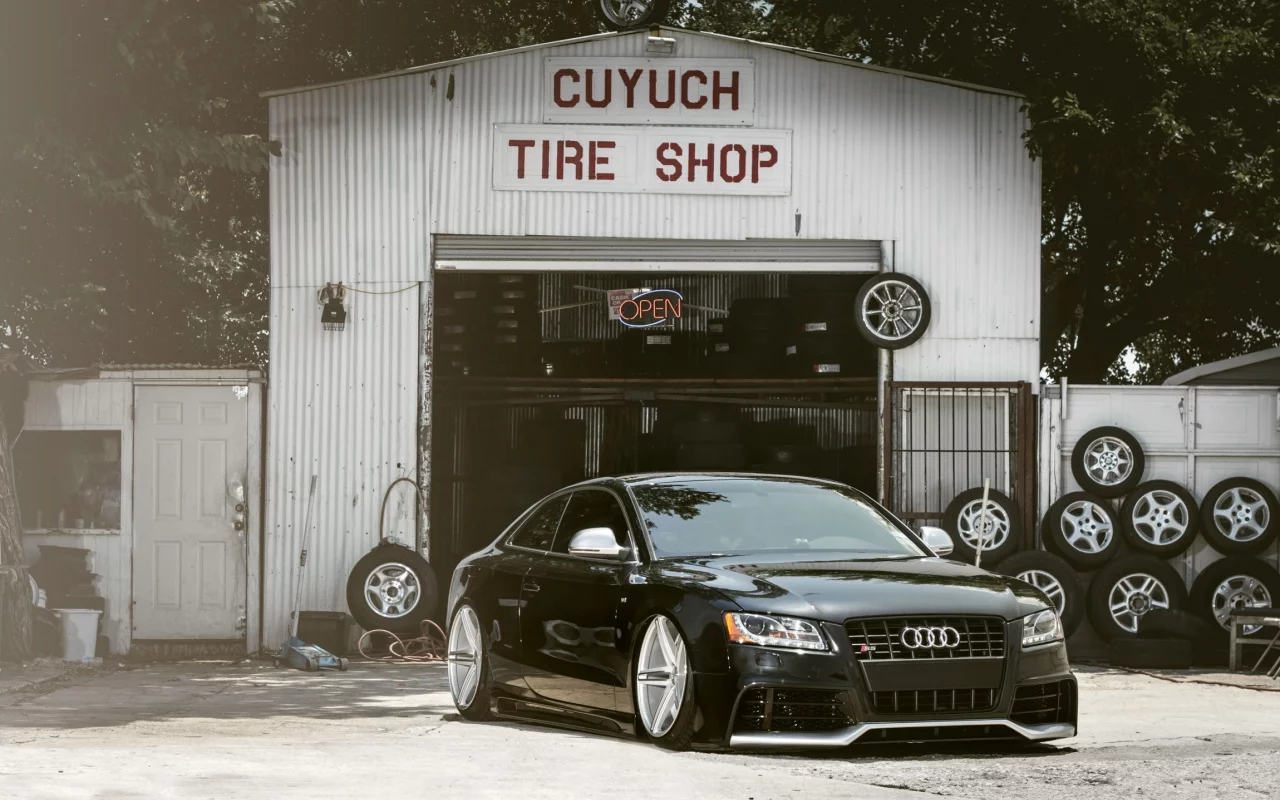 шины, авто, audi, сервис, забор, тюнинг, посадка, машины, s5