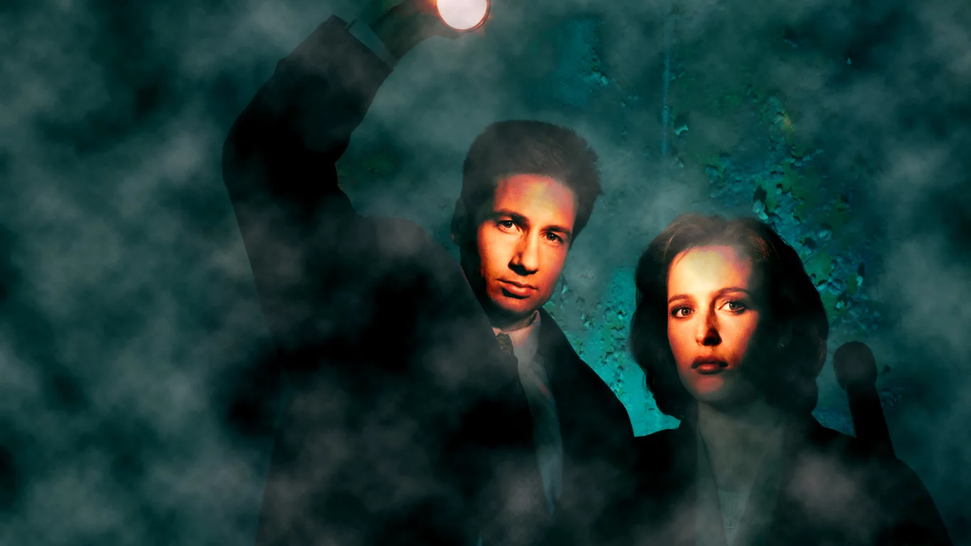 the x files, gillian anderson, david duchovny, секретные материалы
