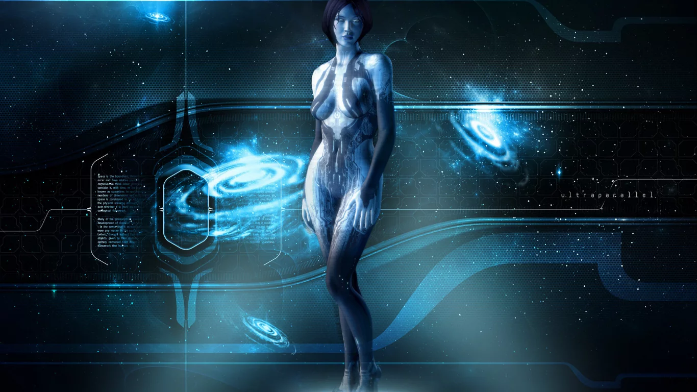 xbox 360, cortana, halo 4, голограмма