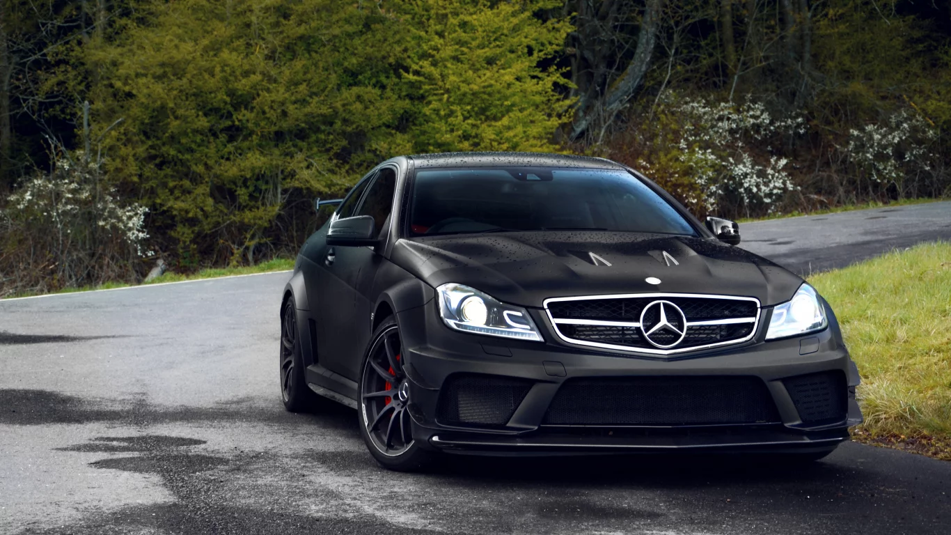 black series, mercedes c63, купе, amg, тюнинг, мерседес