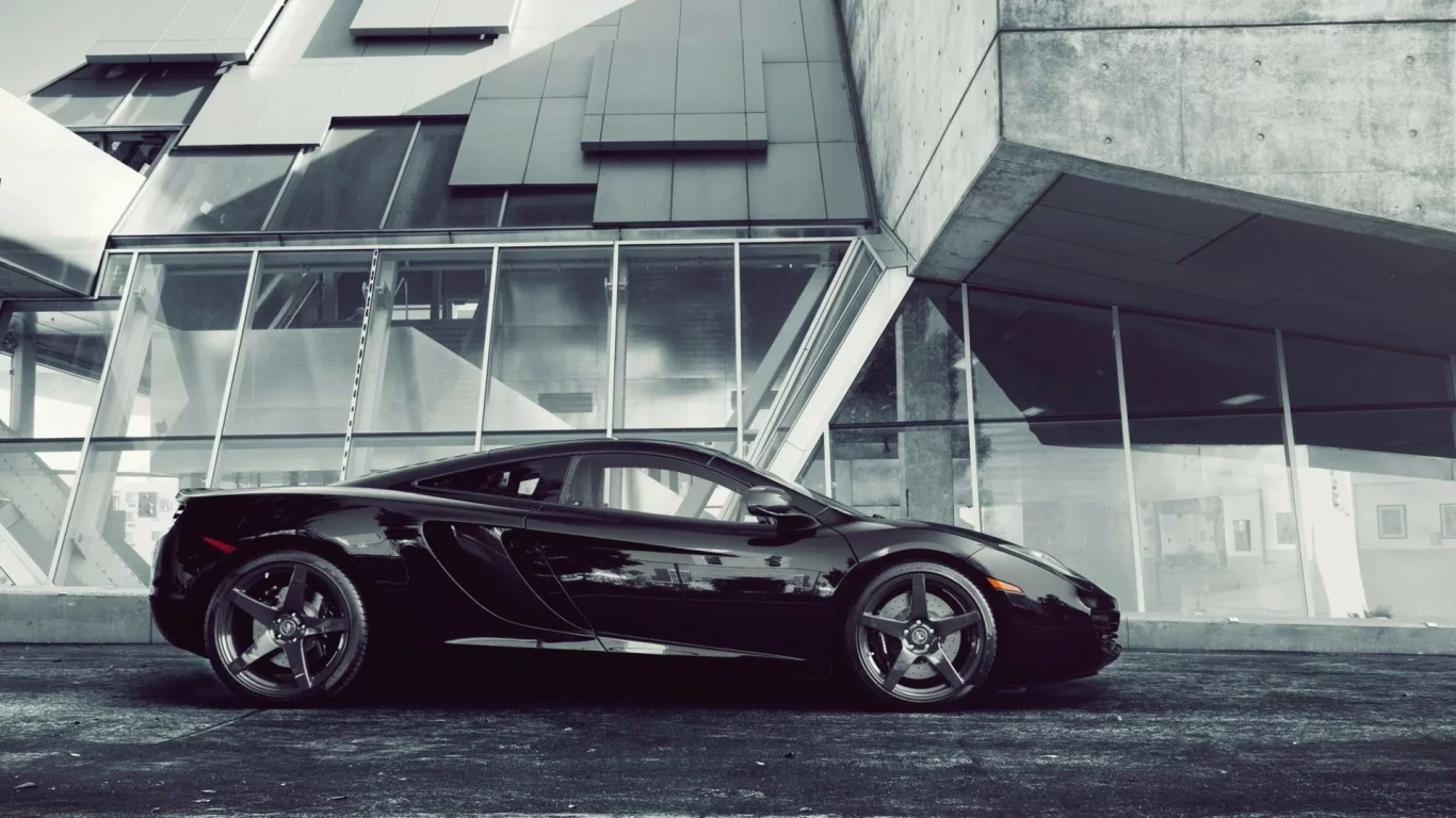mclaren mp4 12c, здание, 1013mm, макларен, autowalls