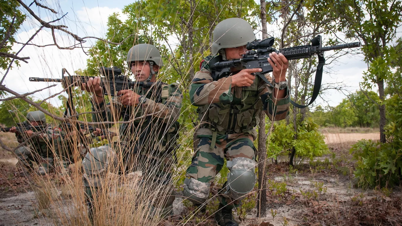 солдаты, indian army, оружие