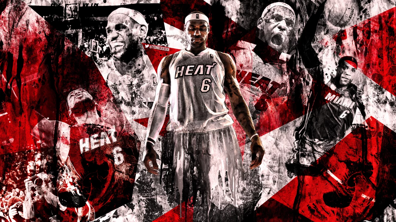 heat, леброн джеймс , miami, lebron james, 6, nba, баскетбол, фон