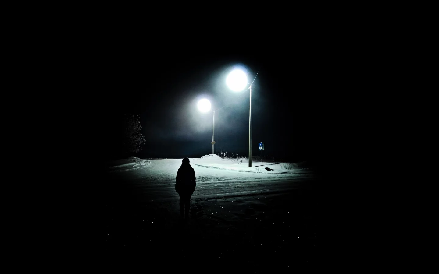 alan wake, девушка в ночи, мрак