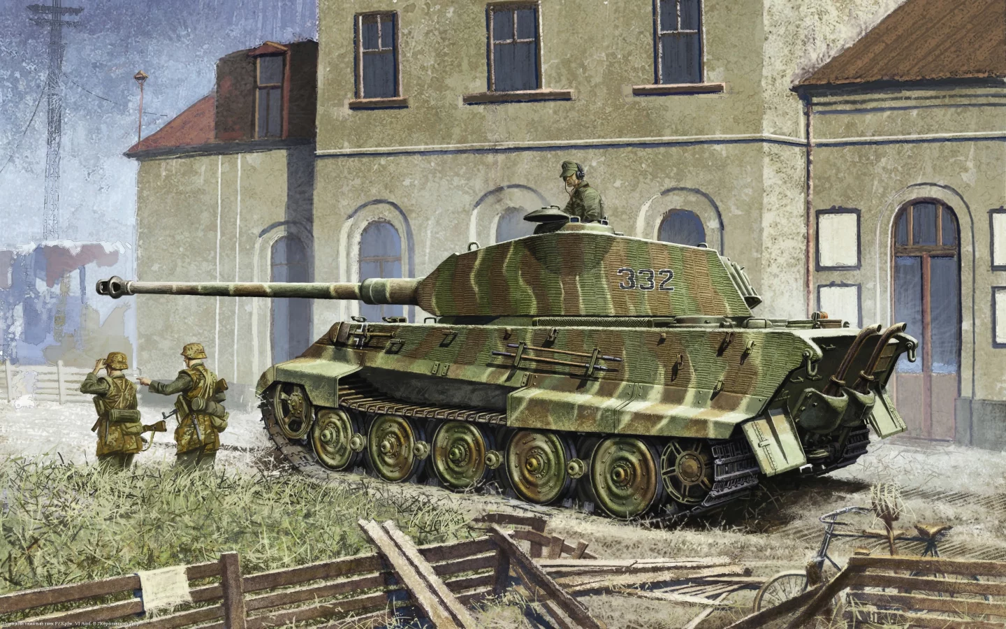 немецкий, королевский тигр, тяжелый, tiger 2, тигр 2, танк