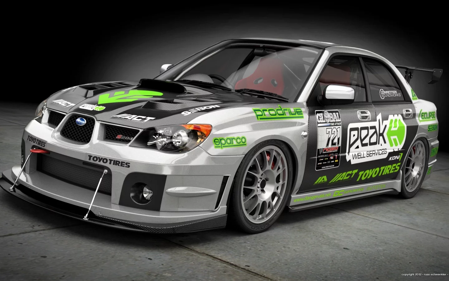 front, обвес, sti, импреза, impreza, арт, wrx, subaru, race car, субару