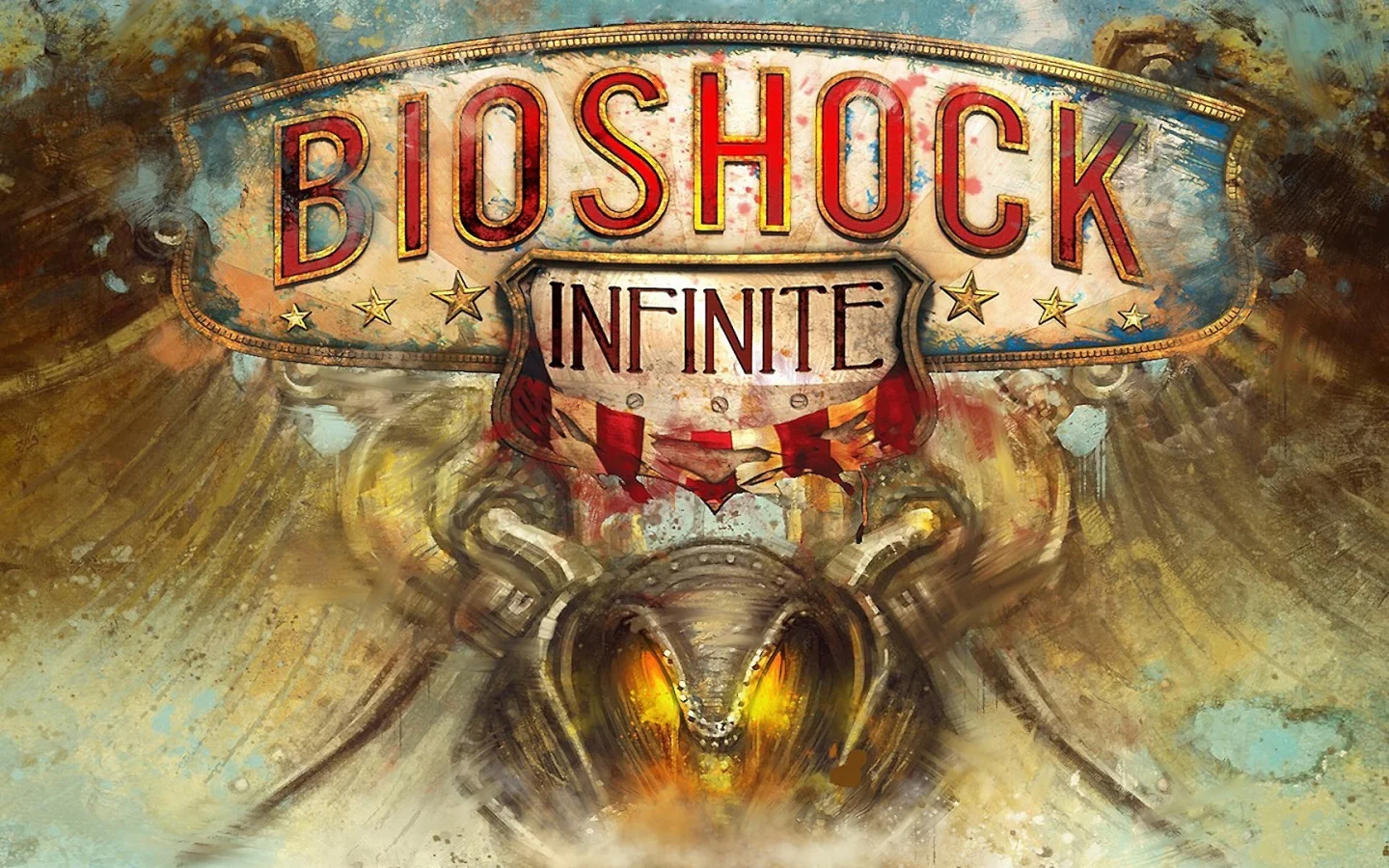 лого, 2k games, логотип, эмблема, infinite, irrational games, bioshock