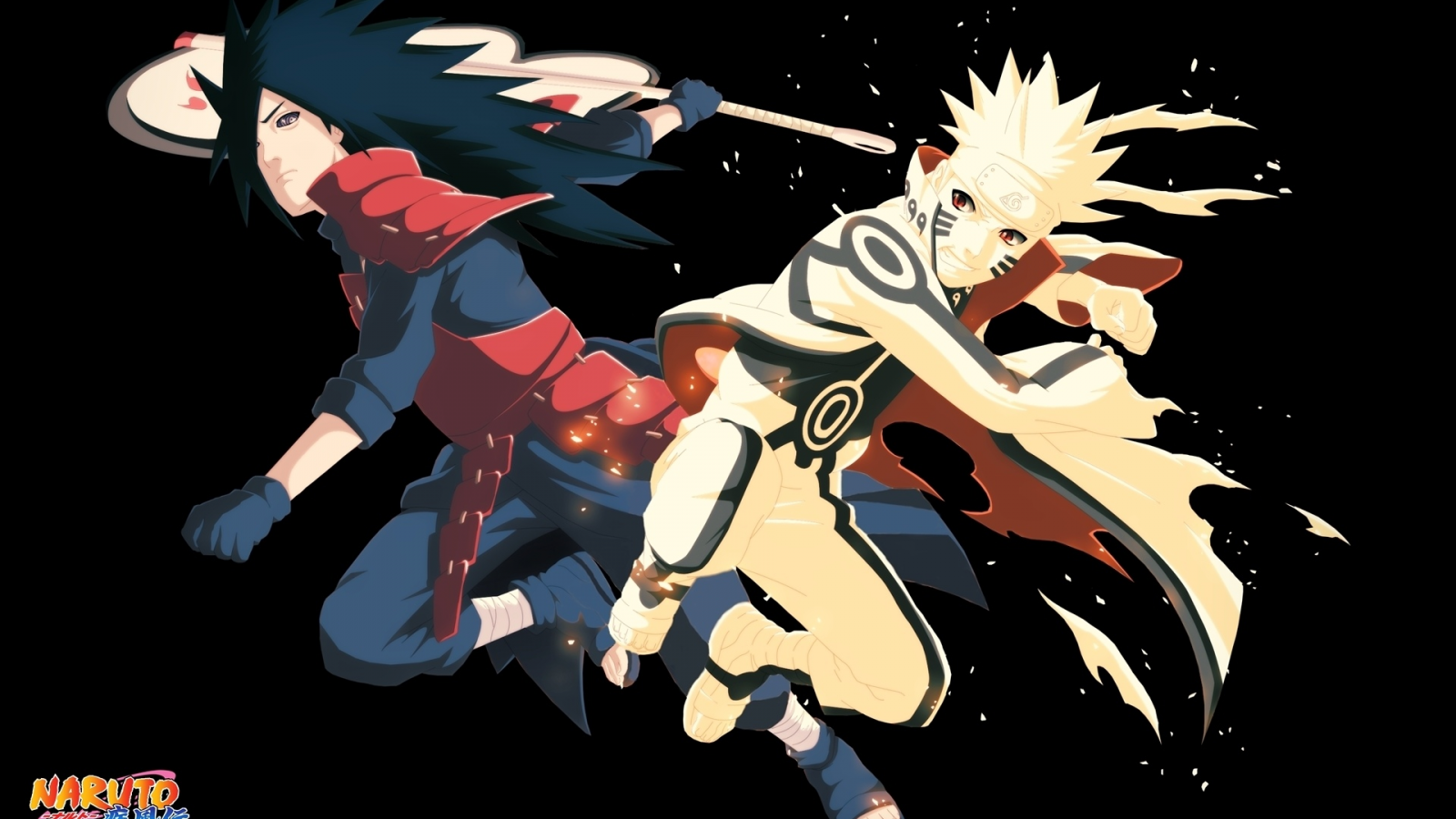 Картинка на рабочий стол naruto, uzumaki, naruto uzumaki, naruto shippuden,  madara uchiha, madara, naruto vs madara, uchiha 1600 x 900