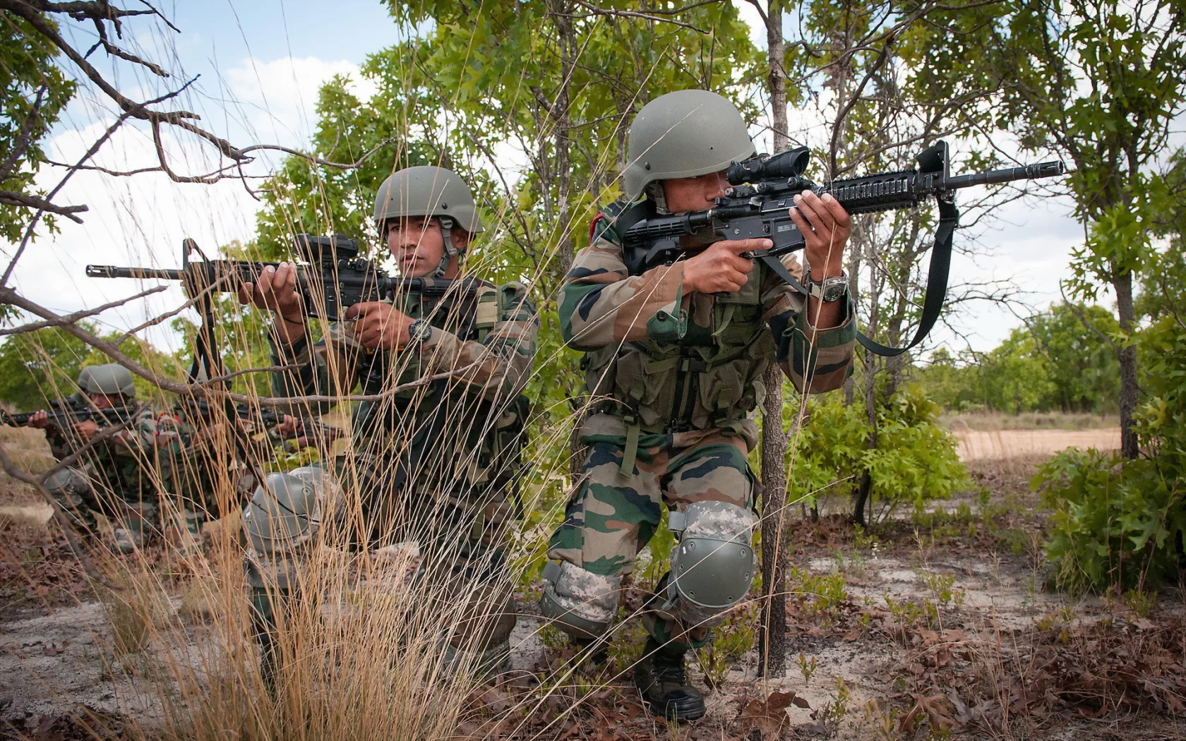 солдаты, indian army, оружие