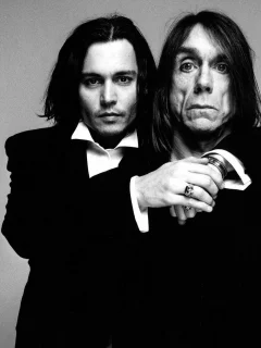 johnny depp, iggy pop, actor