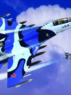 су-30мк, советский, самолет, арт, российский