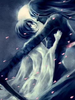 девушка, kurosaki ichigo, bleach, арт, nanfe, парень, kuchiki rukia