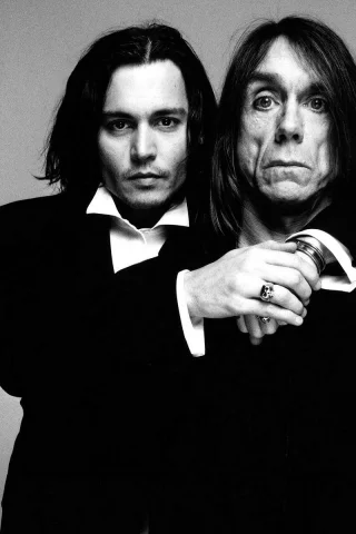 johnny depp, iggy pop, actor