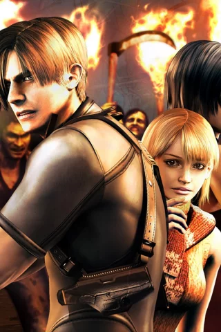resident evil 4, ада вонг, ada wong, леон скотт кеннеди, leon scott kennedy