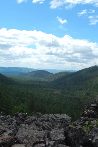 Горы, Природа, небо