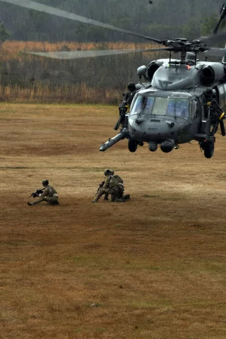  высадка десанта, hh-60g, pave hawk, ввс сша, вертолет