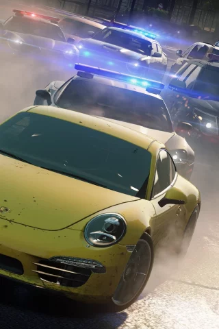 porsche 911, гонка, копы, погоня, город, need for speed most wanted 2012