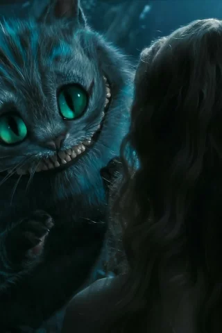 чеширский кот, шляпа, кот, алиса в стране чудес, чешир