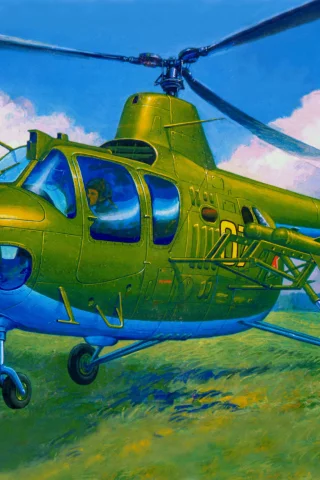 арт, ми-1му, легкий, ударный, многоцелевой, вертолет