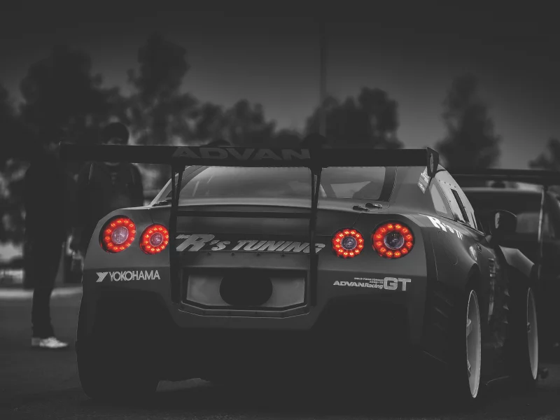 задок, тюнинг, gtr, nissan