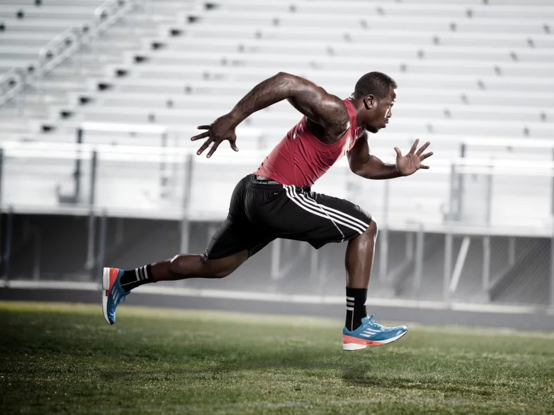 von miller, спорт, газон, adidas, адидас, стадион, бегун