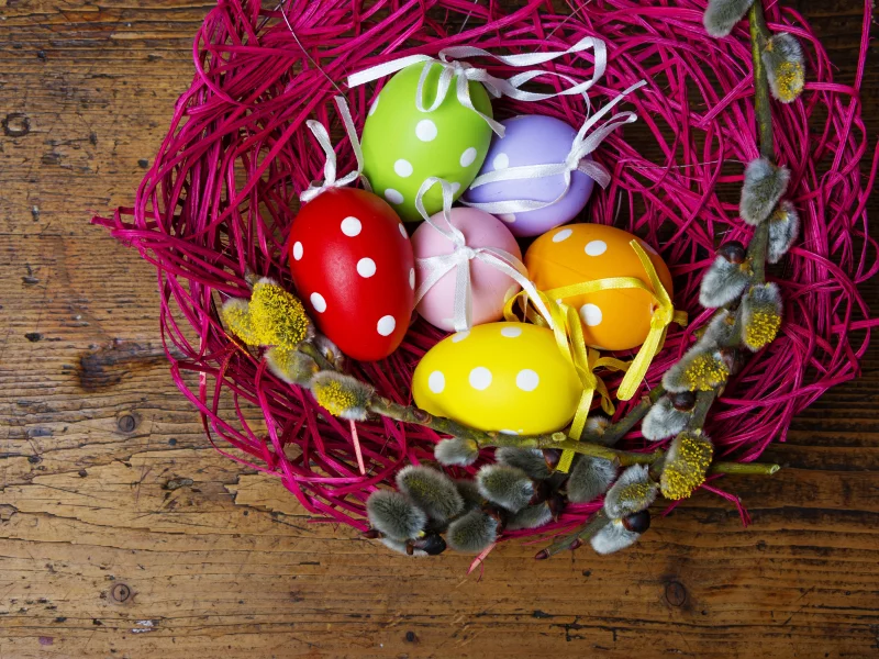 яйца, весной, easter, пасха