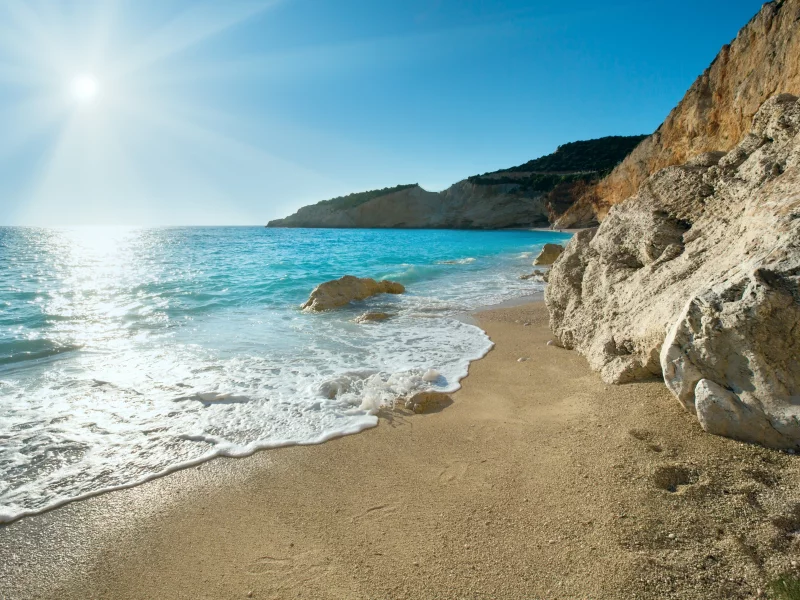 греция, природа, песок, greece, скалы, море, побережье