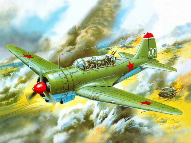 су-2, самолет, ближний, разведчик, и, советский, арт