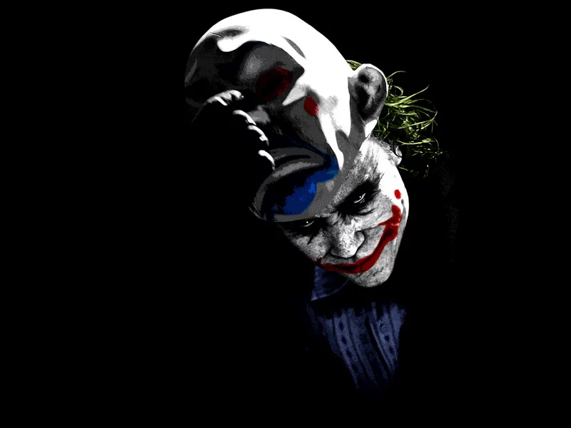 хит леджер, joker, mask, маска, the dark knight, джокер, heath ledger