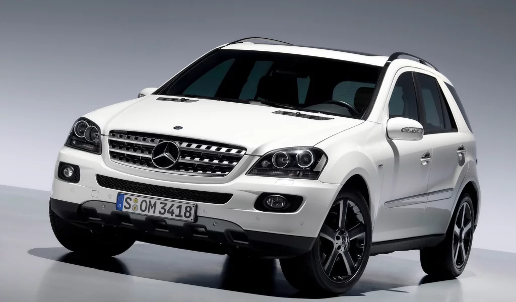 ml350, mercedes, белый