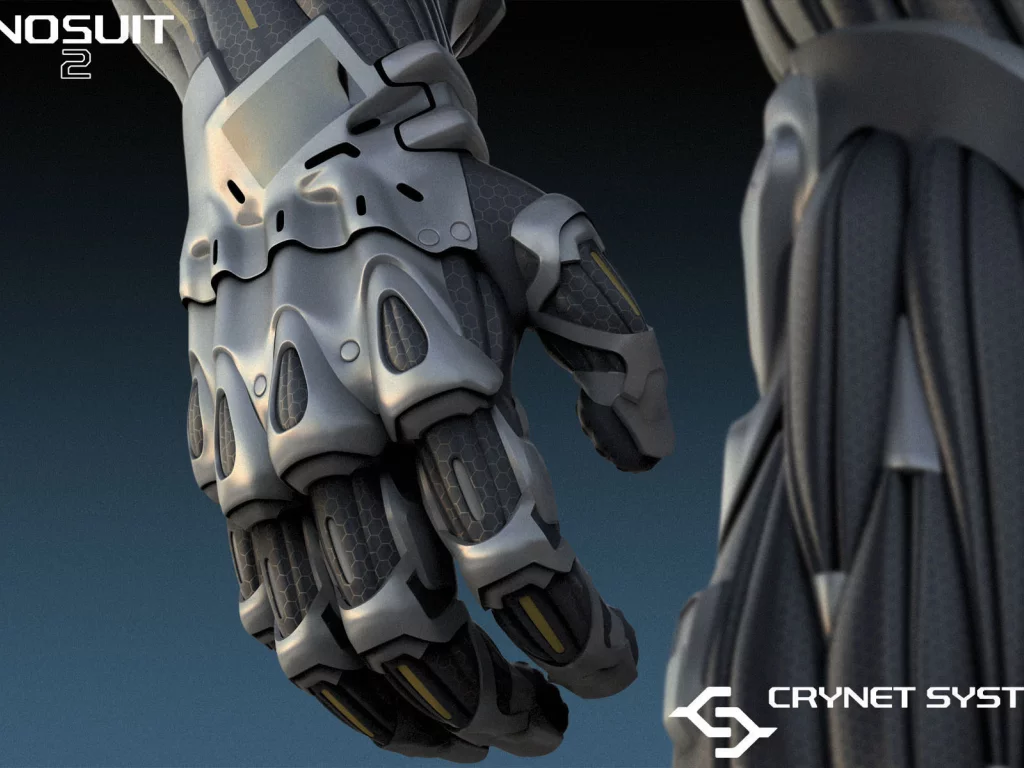 нанокостюм, перчатка, crysis 2, nanosuit