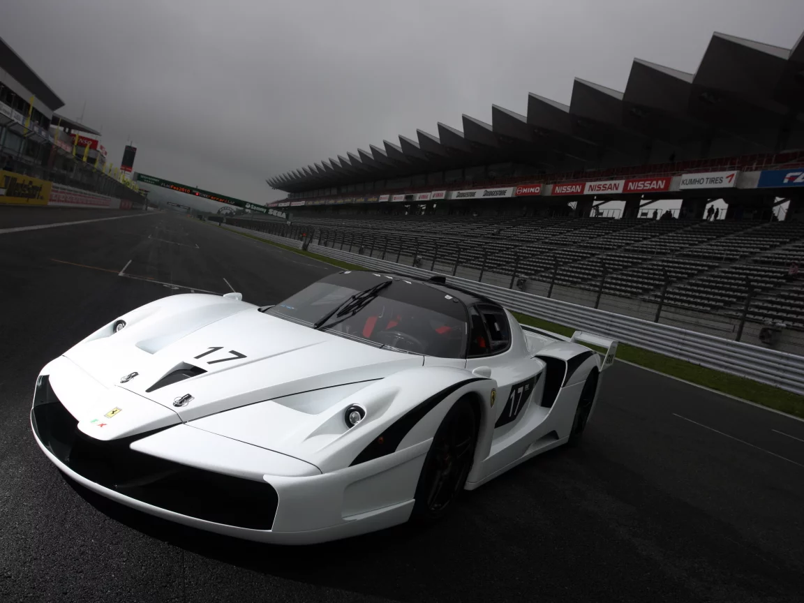 трибуны, дорога, спорткар, fxx, трек, ferrari