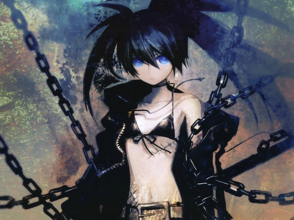 black rock shooter, мистика, brs, art, mato
