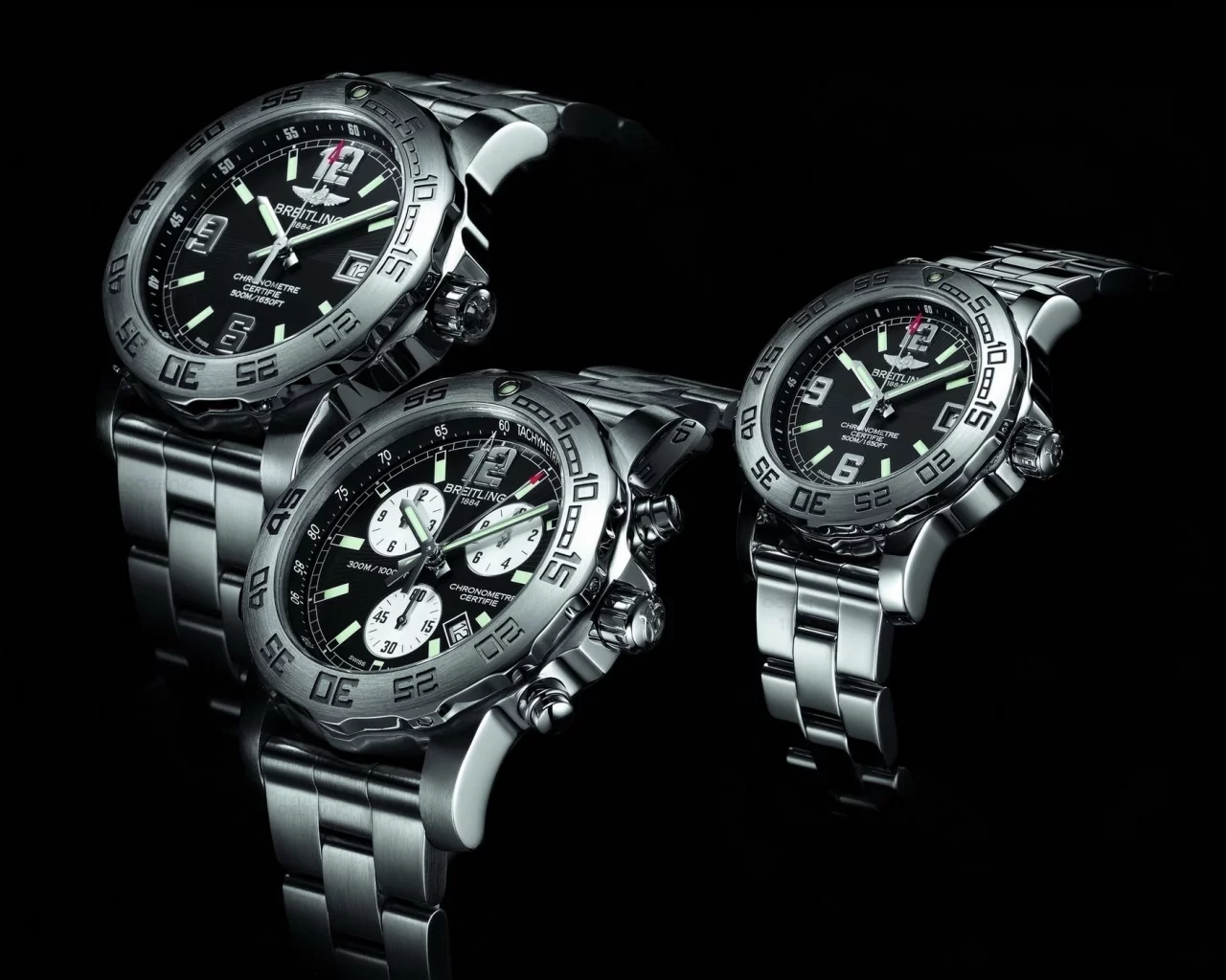 часы, trio, breitling, швейцарские часы