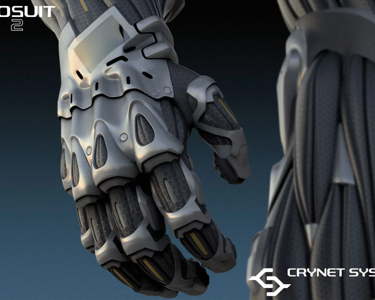 нанокостюм, перчатка, crysis 2, nanosuit
