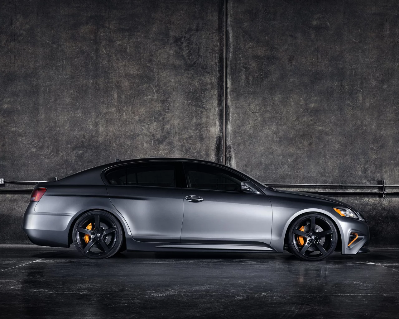 lexus, gs460, five, axis, боковая часть