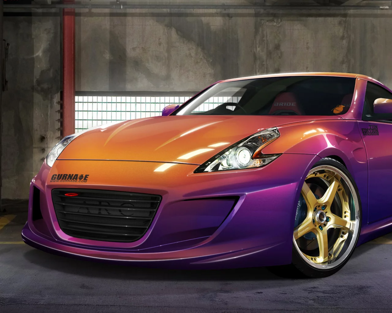 370z, подземка, тюнинг