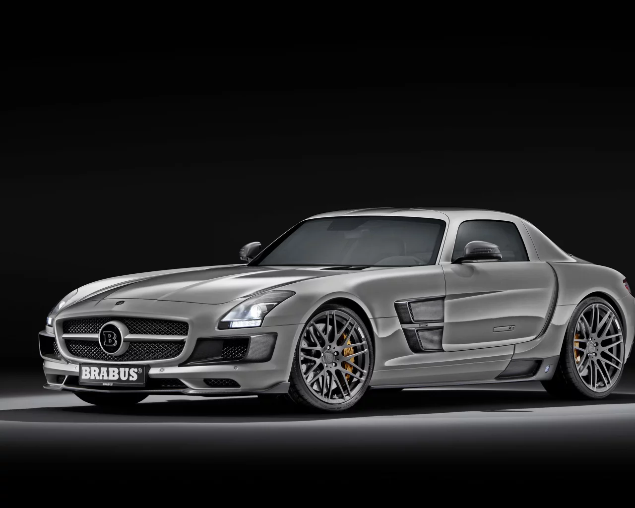 brabus, sls amg, auto wallpapers, машины, mercedes, обои